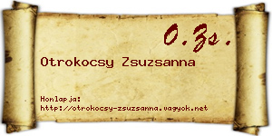 Otrokocsy Zsuzsanna névjegykártya